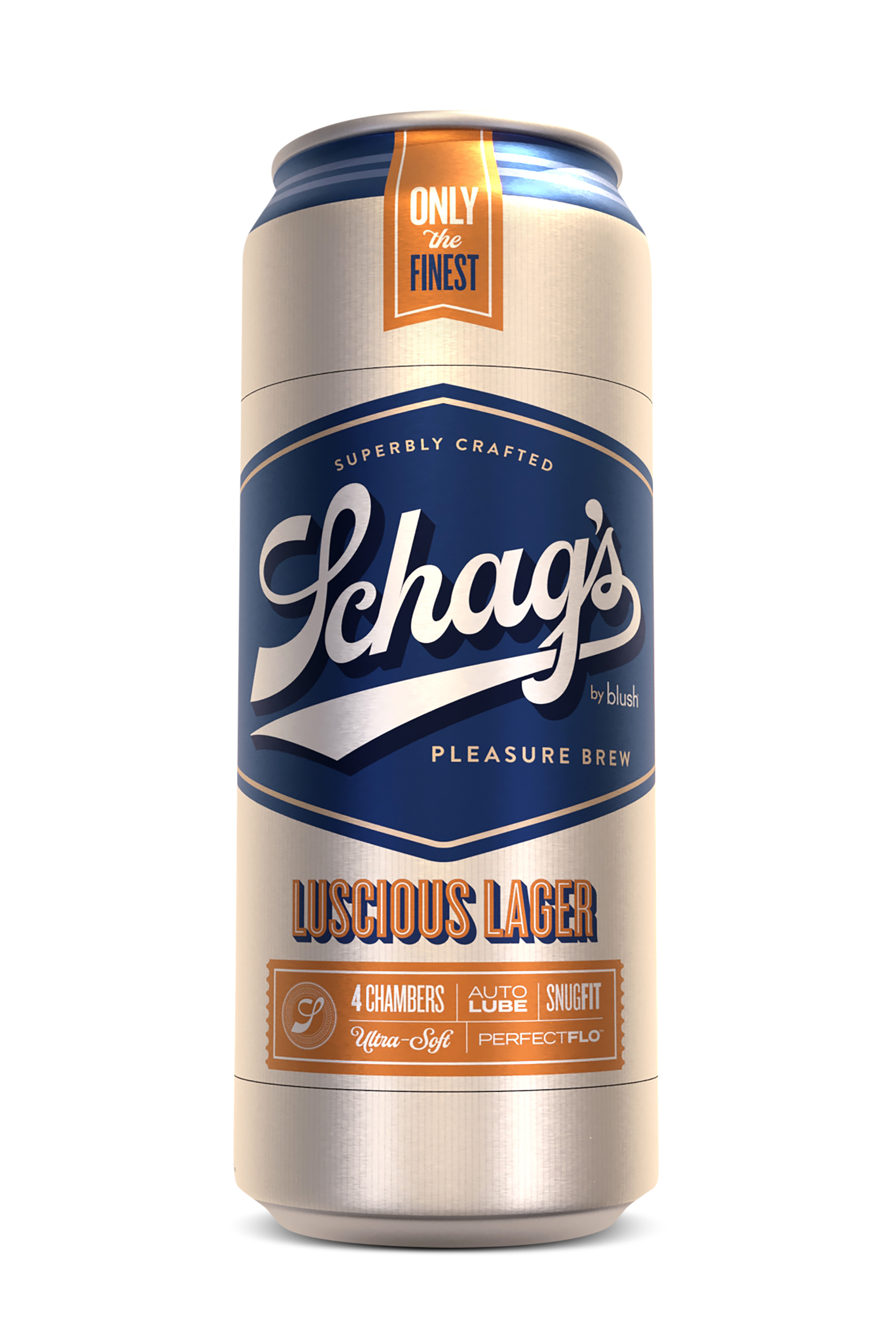 Мастурбатор – банка пива Blush Schag's Luscious Lager Masturbator Frosted, самозмащуваний, вакуум