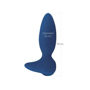 Анальна смарт-вібропробка Adrien Lastic Little Rocket 2.0, 10 режимів, подвійний силікон