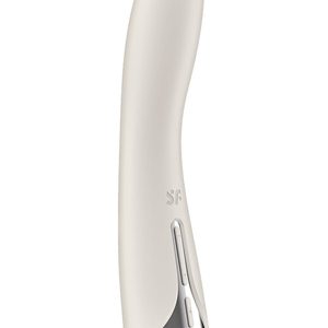 Вібратор точки G з обертанням Satisfyer Spinning Vibe 1 Beige, 2 мотори