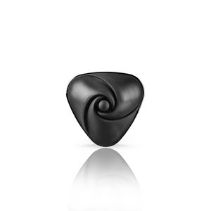 Вібратор для клітора з електростимуляцією Mystim Heart's Desire Black Edition