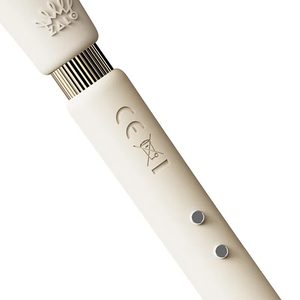 Розкішний вібромасажер Zalo – Calla Ivory White, двосторонній, 2 мотори