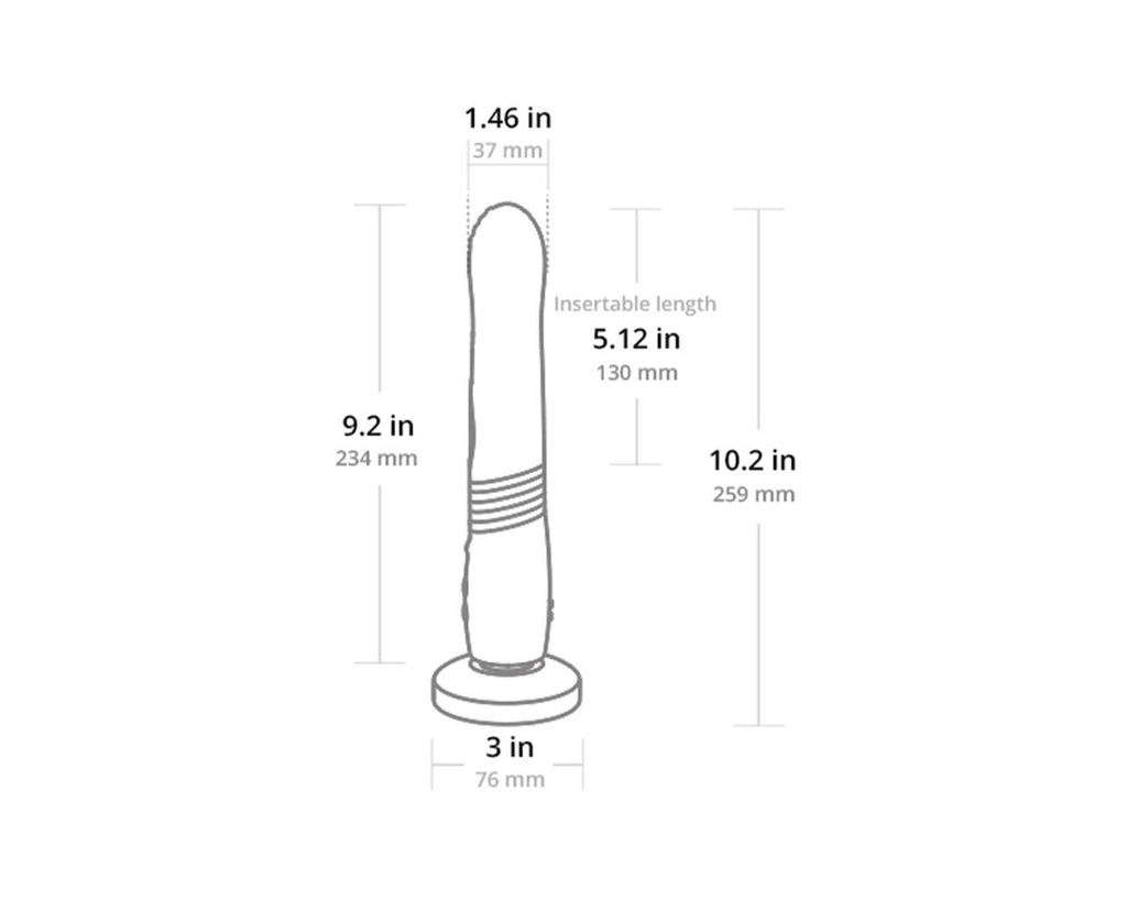 Смарт-міні секс-машина Lovense Gravity, знімна присоска, підходить для вебкаму