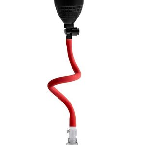 Вакуумна помпа для клітора Blush Temptasia – Beginner's Clitoral Pumping System, механічна, груша