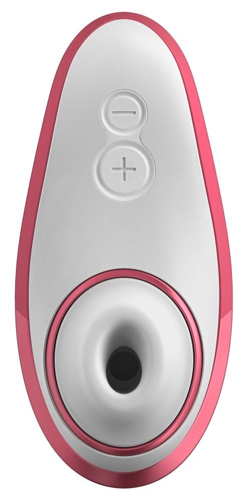 Вакуумний кліторальний стимулятор Womanizer Liberty Pink, магнітна кришка, 2 насадки