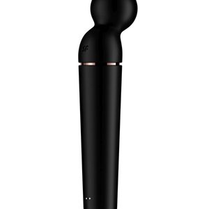 Вібромасажер Satisfyer Planet Wand-er Black/Rosegold, дуже потужний, бездротовий