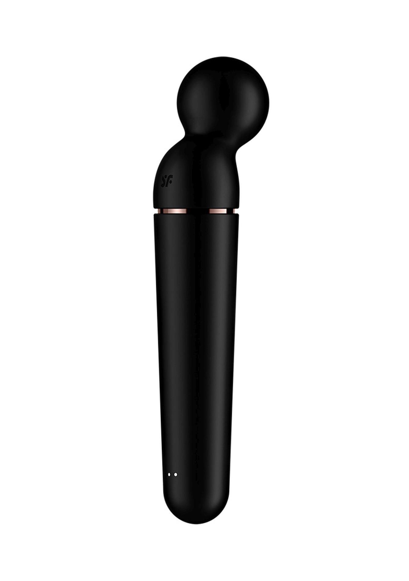 Вібромасажер Satisfyer Planet Wand-er Black/Rosegold, дуже потужний, бездротовий