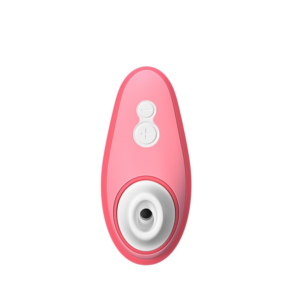 Вакуумний кліторальний стимулятор Womanizer Liberty 2 Vibrant Rose, 8 режимів, магнітна кришечка