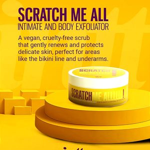 Скраб для тіла та інтимних зон Intt SCRATCH ME ALLLL! (100 мл)