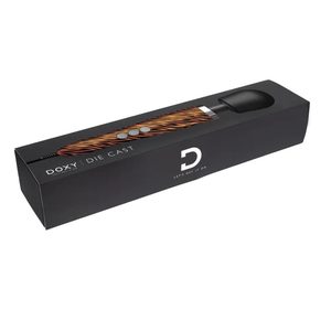 Вібромасажер DOXY Die Cast TIGER, дуже потужний, живлення 220В, металевий корпус