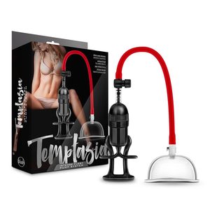 Вакуумна помпа для вульви Blush Temptasia – Intense Pussy Pump System, механічна, важіль