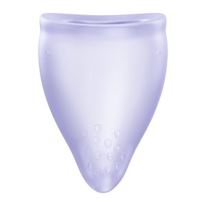 Менструальна чаша Fun Factory FUN CUP SIZE B Purple, багаторазова, діаметр 4,3 см, об’єм 30 мл