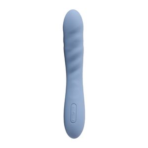Смарт-вібратор з пульсацією Svakom Ava Neo Cornflower Blue, 15 режимів роботи, водонепроникний