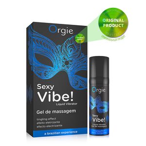 Рідкий вібратор Orgie "SEXY VIBE" інтенсивність вібрації: середня для чутливих, 15 мл
