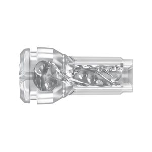 Мастурбатор Kiiroo Feel Pocket Crystal, сумісний з інтерактивною насадкою PowerBlow