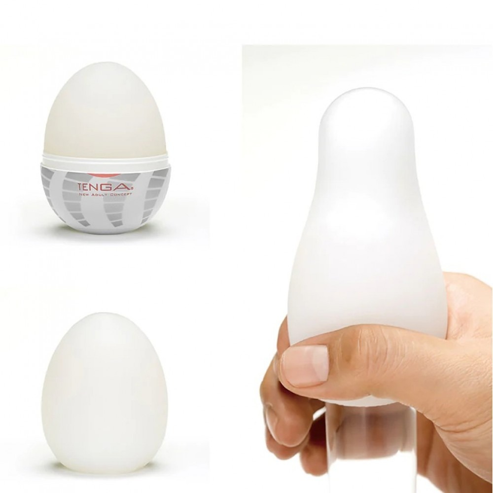 Мастурбатор-яйце Tenga Egg Sphere з багаторівневим рельєфом