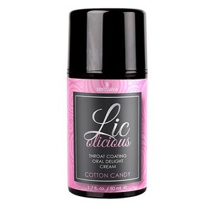 Гель для мінету Sensuva Lic-o-licious Cotton Candy (50 мл), оліїстий, без цукру (фактичний об’єм 50 мл)