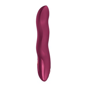Пульсатор для точки G Fun Factory Stronic Wave Wine Red, 10 режимів, дуже тихий