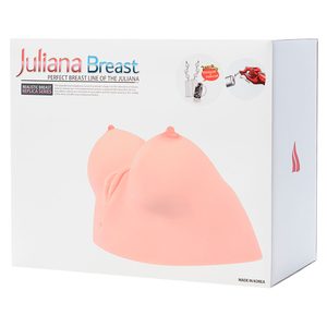 Мастурбатор Kokos Juilana Breast 2WayPlus з функцією масажу та вібрацією