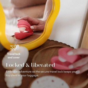 Вакуумний кліторальний стимулятор Womanizer Liberty 2 Vibrant Rose, 8 режимів, магнітна кришечка