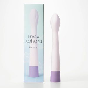 Тонкий вібратор для точки G IROHA koharu SUIREN, плавне регулювання інтенсивності, від батарейки