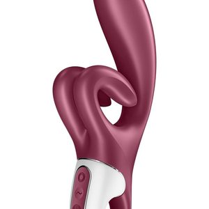 Вібратор-кролик Satisfyer Touch Me Red, подвійний відросток, 3 потужні мотори