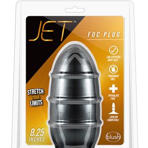 Велика анальна пробка JET FUC PLUG BLACK