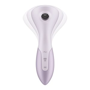 Вібромасажер Satisfyer Wand-erful з вакуумною кліторальною стимуляцією