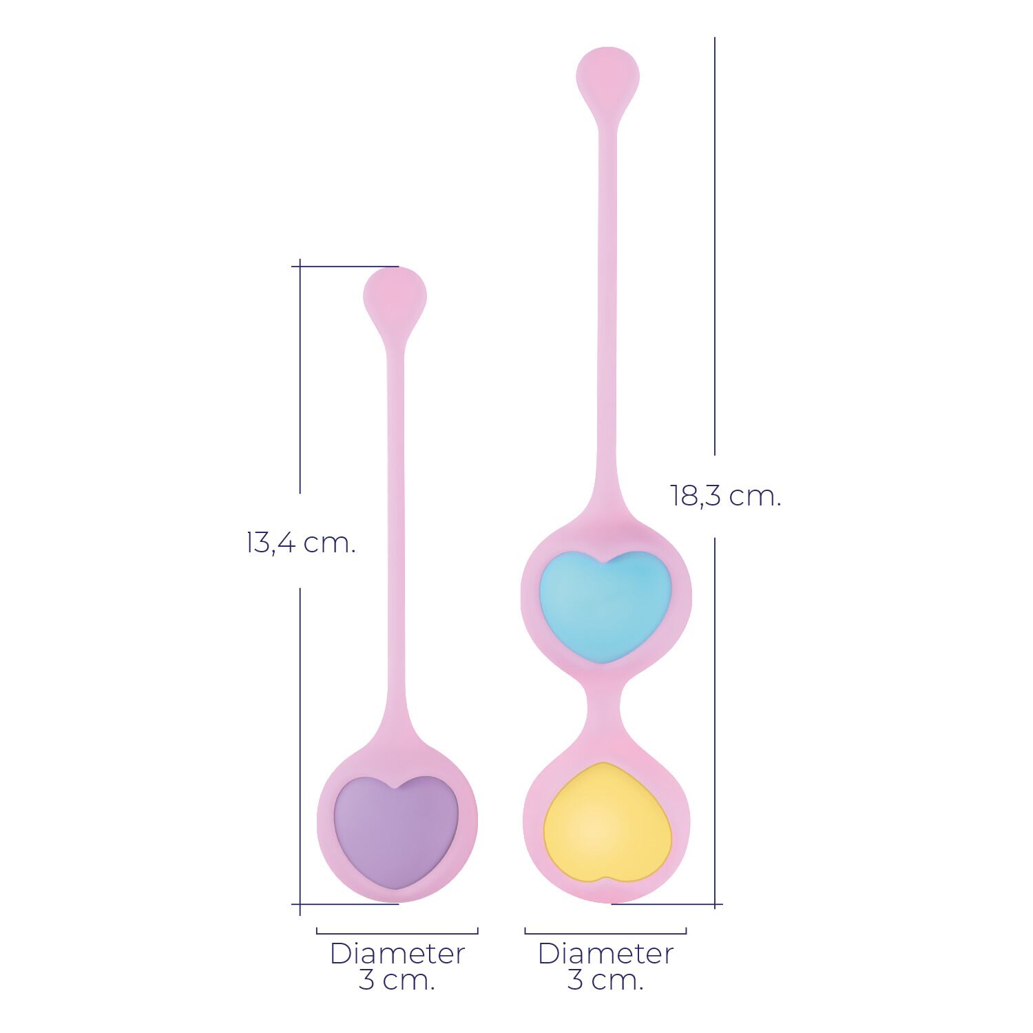 Вагінальні кульки Wooomy Love Pearls