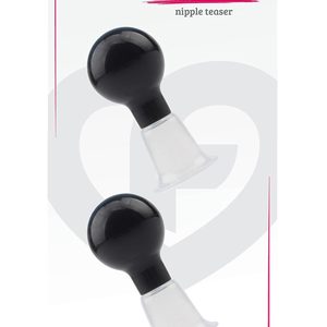 Стимулятори-помпи для сосків Dream Toys All Time Favorites чорно-прозорі