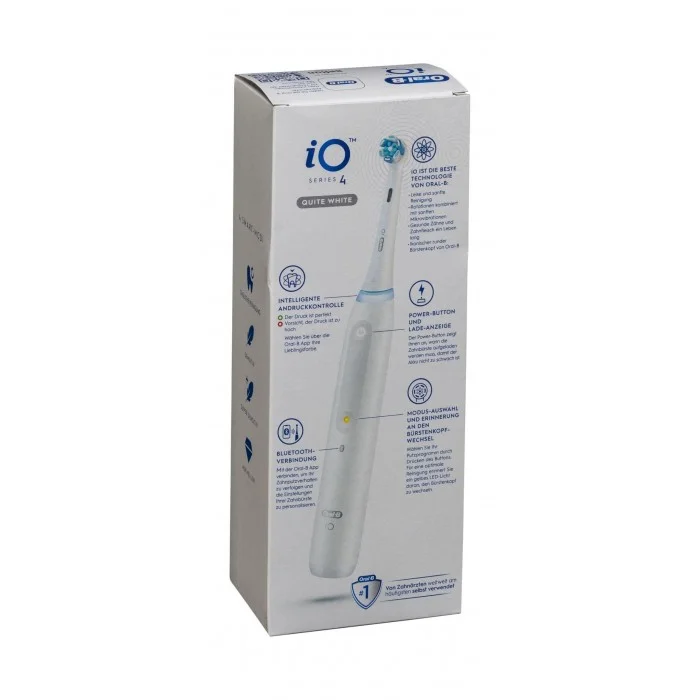 Електрична зубна щітка ORAL-B BRAUN iO 4 White