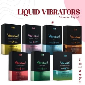 Рідкий вібратор Intt Vibration Gin Tonic (15 мл)
