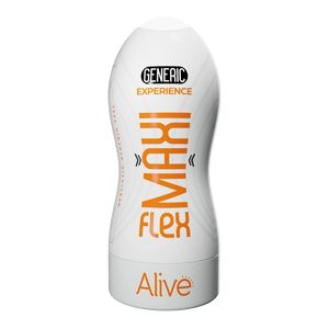 Мастурбатор Alive Maxi Flex L Generic, реалістичний вхід, рельєфний канал