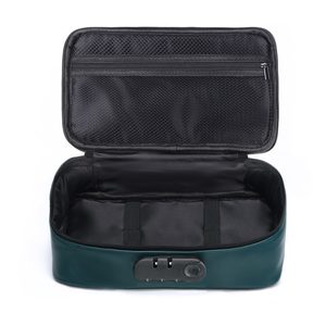 Кейс для іграшок Dorcel DISCREET BOX LUXURY GREEN, кодовий замок, 27×16×7,62 см