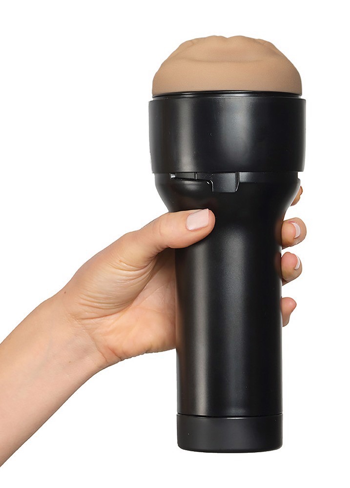 Мастурбатор Kiiroo Feel Victoria June Mouth Stroker PBC, сумісний з PowerBlow і Keon