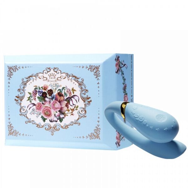 Смартвібратор для пар Zalo — Fanfan Royal Blue