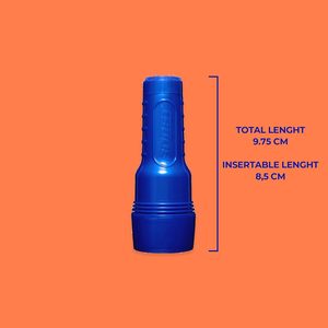 Мастурбатор-ротик Fleshlight Boost Blow Medium Dark Flesh, плаваючі кільця Turbo Tech
