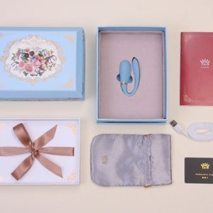 Смартвібратор для пар Zalo — Fanfan Royal Blue
