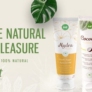 Доглядальний лубрикант Intt Hydra Plus з гіалуроновою кислотою на водній основі (100 мл)