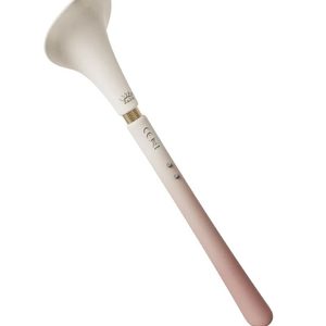 Розкішний вібромасажер Zalo – Calla Blossom Pink, двосторонній, 2 мотори