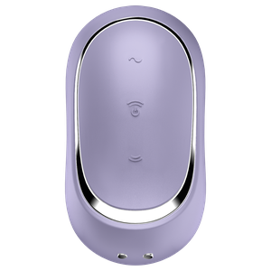 Вакуумний стимулятор із вібрацією Satisfyer Pro To Go 2 Violet