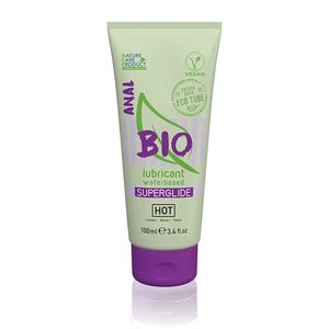 Анальний лубрикант на водній основі Hot Bio lubricant Superglide Anal, 100 мл