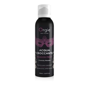 Масажна пінка Orgie – Acqua Croccante Passion Fruit (150 мл), ефект бульбашок, що лопаються