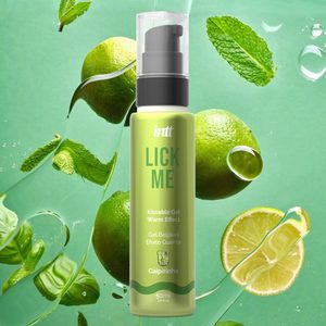 Гель для оральних пестощів із зігрівальним ефектом INTT Lick Me Kissable Gel Caipirinha 50 мл, без цукру