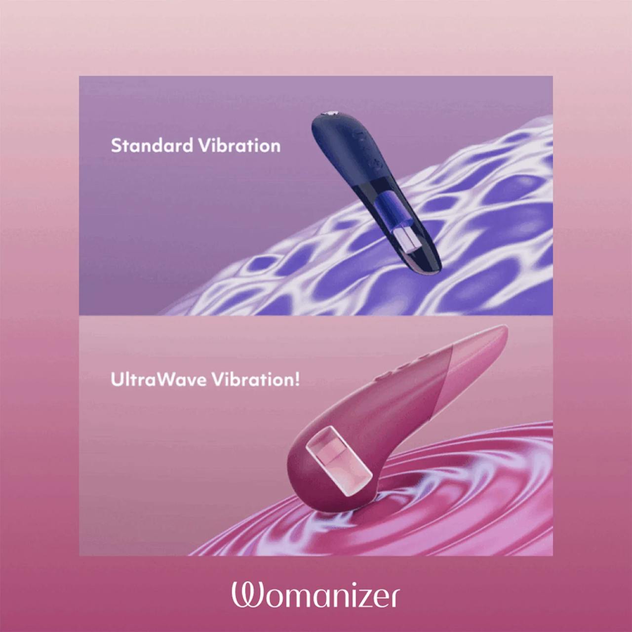 Мінівібратор Womanizer Vibe Dusky Pink, 3 авторежими + 10 рівнів інтенсивності