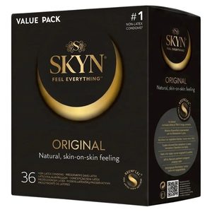 Безлатексні преміум-презервативи SKYN Original 36 шт