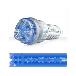 Мастурбатор Fleshlight Turbo Core Blue Ice, оральний секс (глибоке горло)