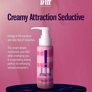 Зволожувальний крем-гель 2в1 Intt Creamy Attraction Seduction 100 мл з ароматом-афродизіаком, унісекс
