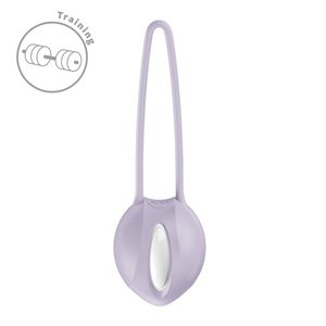 Вагінальна кулька Fun Factory SMARTBALL UNO Purple, одинарна, діаметр 3,6 см