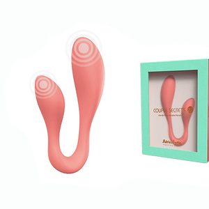 Смарт-вібратор для пар Adrien Lastic Couple Secrets 2.0, 2 мотори, 10 режимів