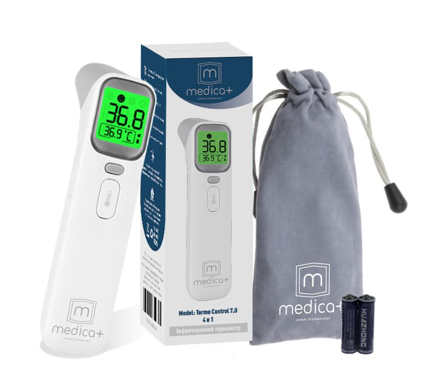 Інфрачервоний безконтактний термометр Medica+ Termo Control 7.0 (Японія)